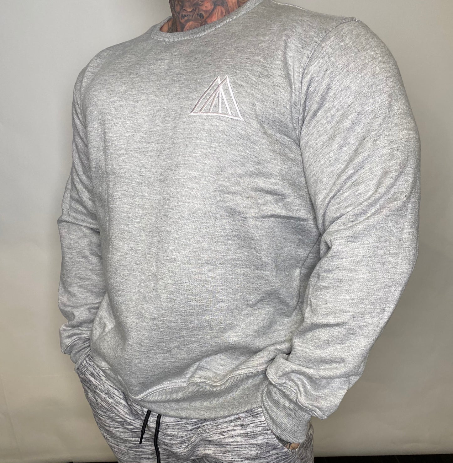 TMPL3 unisex logo pullover